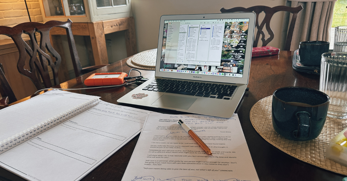 My writing spot.
