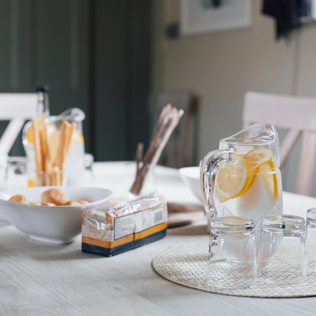 The table always looked so welcoming.
