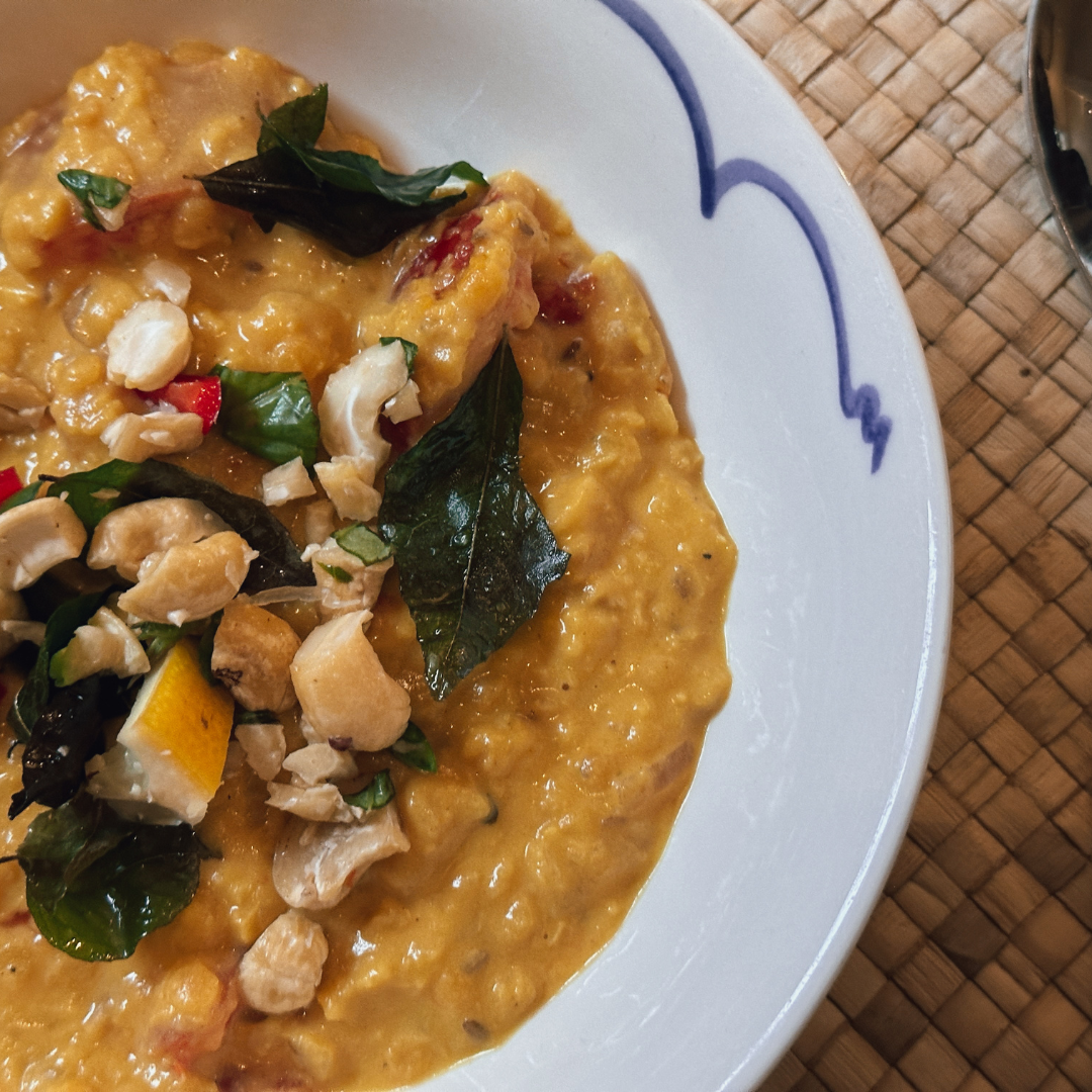 The delish dhal!
